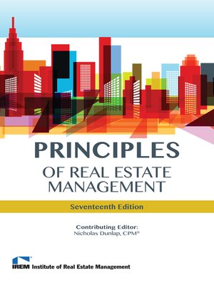 cover image of Principles of Real Estate Management